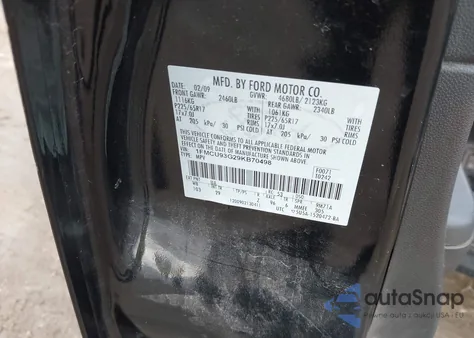 2009 Ford Escape Xlt из США, поврежденный, VIN 1FMCU93G29KB70498